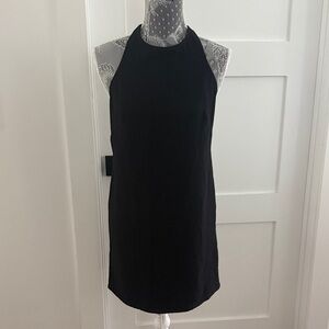 Forever 21 Black Mini Halter Dress